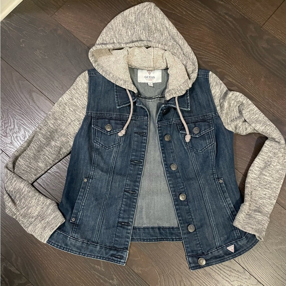 Guess Hooded Denim Jacket